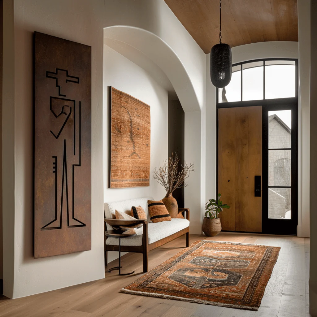 The Watchtower - Metal Wall Art - Umber - Image 3