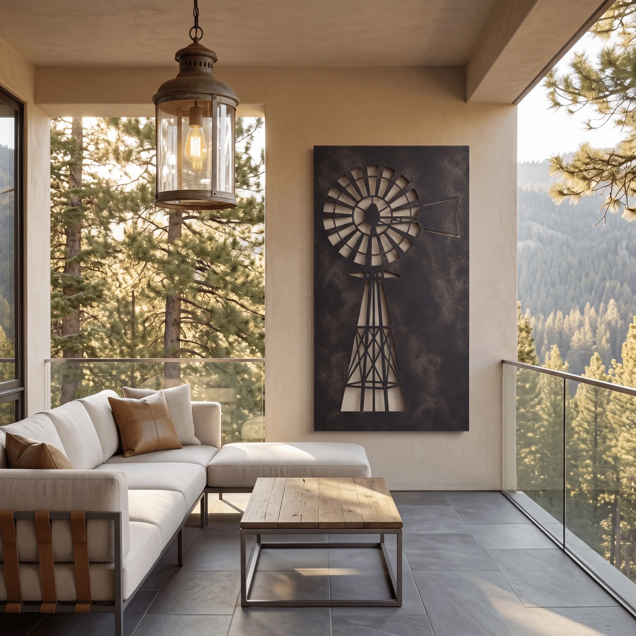 The Windmill - Metal Wall Art - Forge