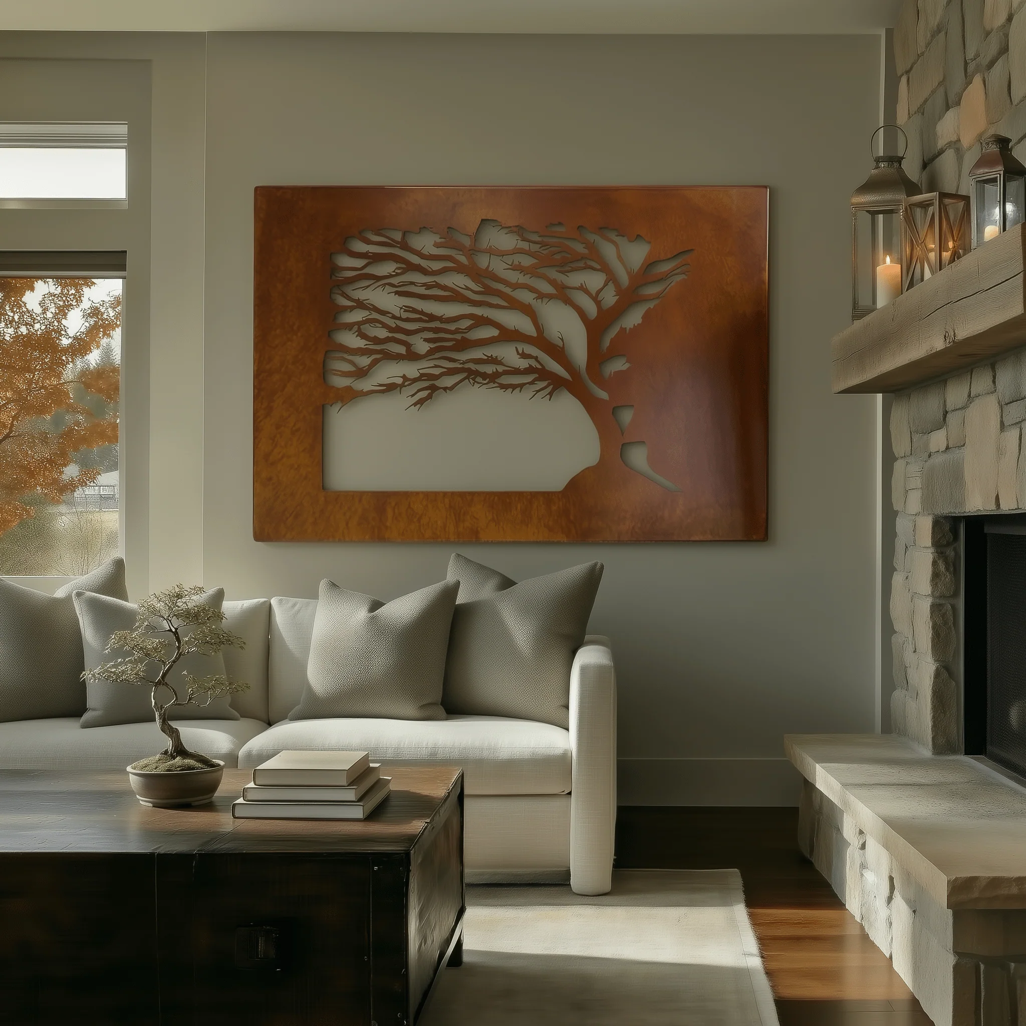 The Windswept - Metal Wall Art - Oxide