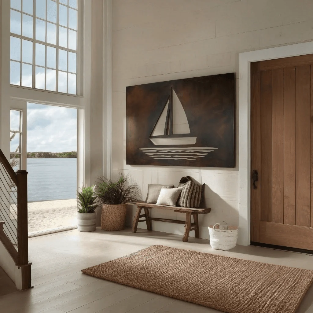 The Windward - Metal Wall Art - Umber - Image 3