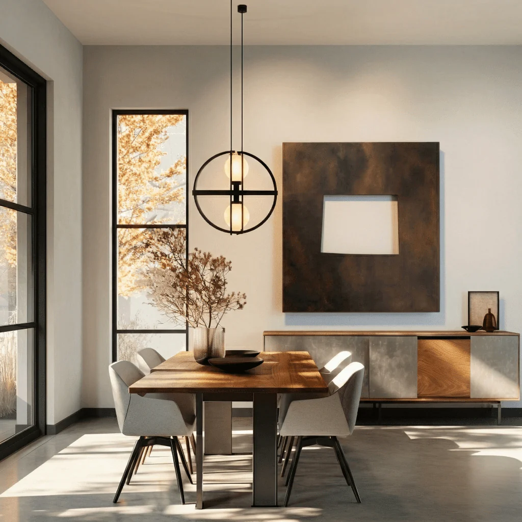 The Wyoming - Metal Wall Art - Umber - Image 3