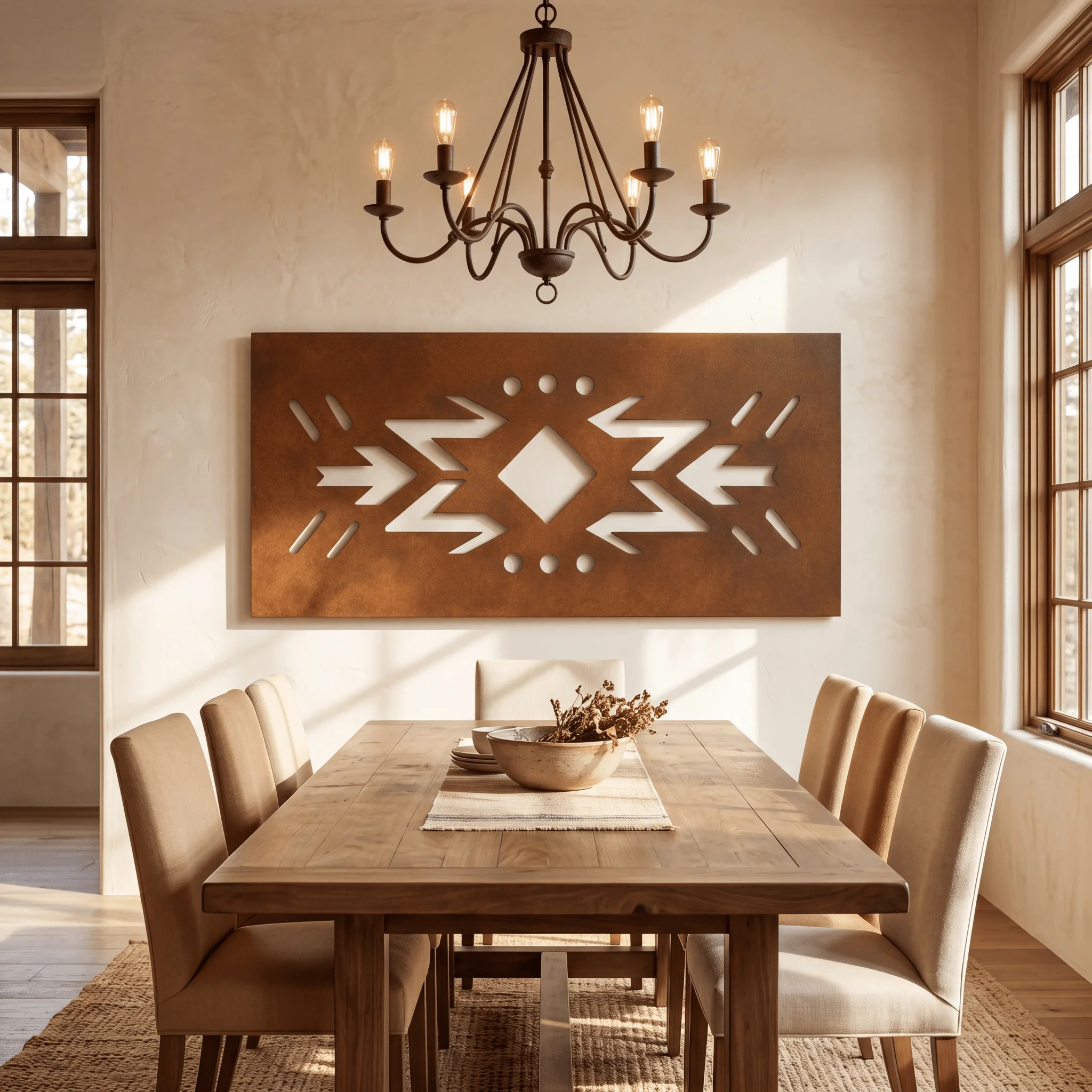The Xochitl - Metal Wall Art - Oxide - Image 2